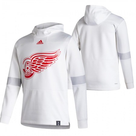 Herren Eishockey Detroit Red Wings Blank 2020-21 Reverse Retro Pullover Hooded Sweatshirt